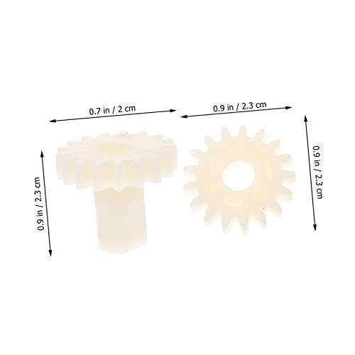 balacoo 30pcs Gear Replacement for Incubator Turning Motor Low Noise Low Power Consumption Easy Installation Farming Equipment Accessories
