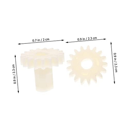 balacoo 30pcs Gear Replacement for Incubator Turning Motor Low Noise Low Power Consumption Easy Installation Farming Equipment Accessories