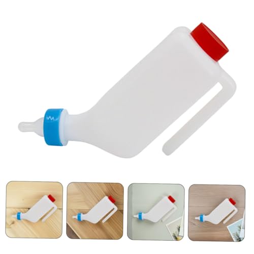 Happyyami Lamb Nursing Bottle Efficient Feeding System for Small Animals Safe and Reliable Piglet Feeder with Easy Attachment for Goats and Sheep Pc