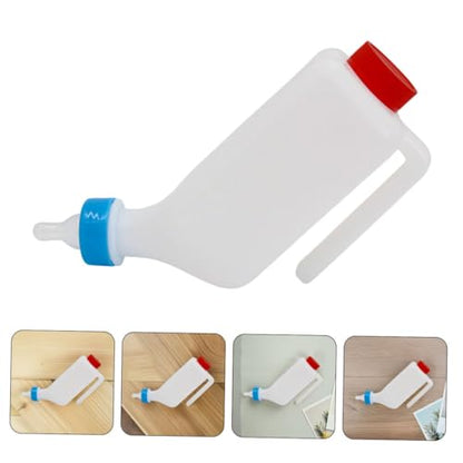 Happyyami Lamb Nursing Bottle Efficient Feeding System for Small Animals Safe and Reliable Piglet Feeder with Easy Attachment for Goats and Sheep Pc