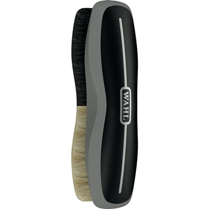 WAHL Professional Animal Equine Grooming Combo Body Horse Brush - Black - color: Black/Beige