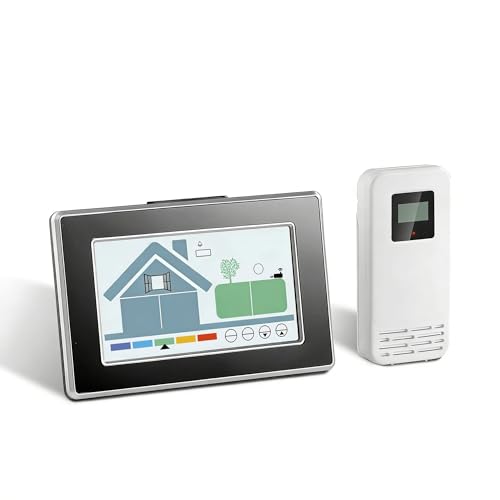 Wireless Indoor Outdoor Thermometer with Remote Sensor - Digital Hygrometer with 328ft Range