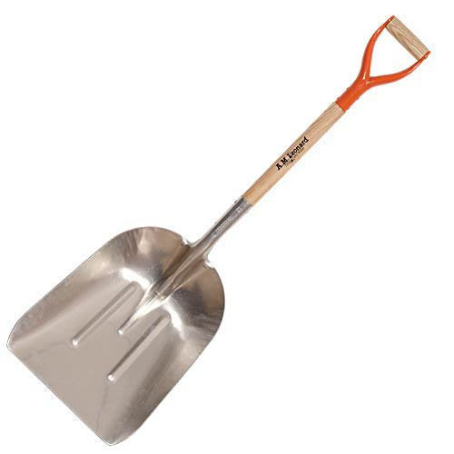 A.M. Leonard Aluminum Scoop Shovel