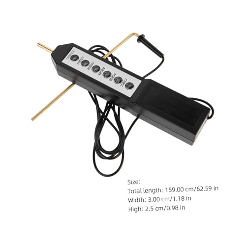 jojofuny Fence Voltage Tester USB Digital Volt for Farming Ranch Electric Fence Equipment