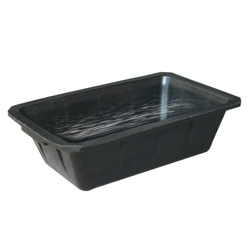 Horse Feed Bucket – Large 10L Rubber Pan Construction, Reliable Water Bowl Craft, Versatile Livestock Feeding Vessel, Strong Farm Supply Container | Poultry Cattle Deer Goat Support Tool Outdoor