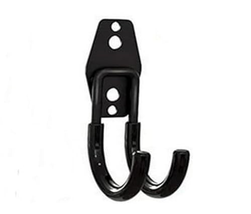 zoele Wall Mounting High Velocity Floor Fan Bracket, Wall Mount Industrial Grade Floor Fan Hook Hanger, Wall Fan Support Hook kit (Black-0) - color: Black-0