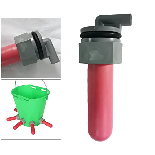 Feeding Teats for Calf Feeding Milk Bucket Soft Rubber 2inch