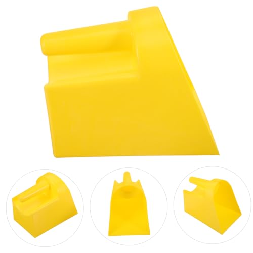 Abaodam Thickened Feed Shovel for Livestock Durable Farm Tool with Ergonomic Handle Easy to Clean Feed Scoop for Poultry Feeding Supplies