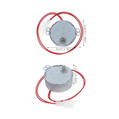 Mini Egg Turner Motor for Incubators 110V Automatic Egg Turner Tool Energy-efficient Metal Replacement Part for Chicken and Poultry Hatching