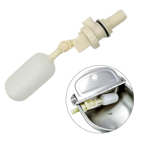 Automatic Waterer Bowl Float Valve, Feed Farm Supplies for Cattle Sheep, Style B, as described