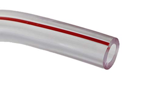 Milk Hose/Tube Transparent Food Grade for Cow Or Goat Milking Machines 8 Ft Long by Melasty (5/8 Inch ID)) - size: 5/8 Inch