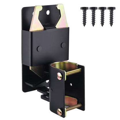 2-Way Heavy Duty Farm Gate Latch - Lockable Fence Gate Latch for Metal Tube Gates, Livestock Cattle, Horse Corrals, Ranches, Pastures, Pet Cages & Fences (Screws & Instructions Included)