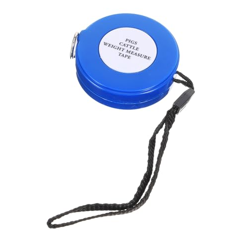 Animal Measuring Tape 2.5m Blue Body Circumference Weight Tape for Goat Pig Cattle Livestock Measurement Tool Style