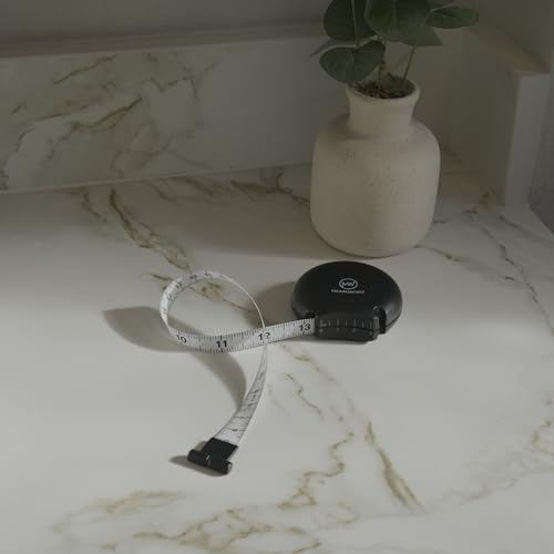 Body Tape Measure - 80 Inch 200 cm Retractable Mini Measuring Tool - Tracker for Weight Loss & Body Fat Measurements - Waist/Bra Measurement Kit