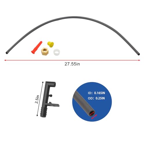 4079 Humidifier Feed Tube Assembly Kit with Nozzle, Sleeve Nut, Orifice, Strainer for 500 Series Compatible with Humidifier 110, 220, 500, 500A, 500M, 550, 550A, 558