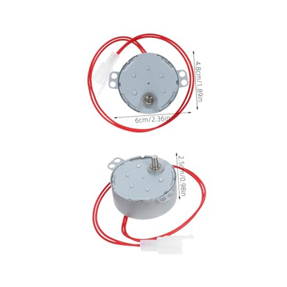 Mikikit 110v Egg Incubator Motor Replacement Slow Rotating Motor Kitten Incubator Parts