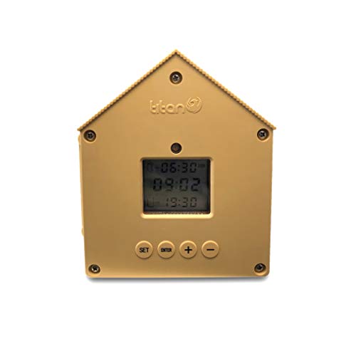 HD Power Automatic Chicken Coop Door Opener with Light Sensor and Timer 5KG Lift