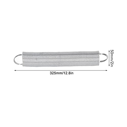 FLEXMAN 2Pcs Electric Fence Spring Gates, 16 Feet Tension Stainless Steel Livestock Fence Spring, Fence Gate Spring for Farms Ranches