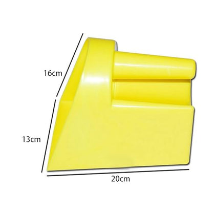 Reusable Plastic Feed Scoop With Heavy Duty Handle For Grain Livestock Farm Use