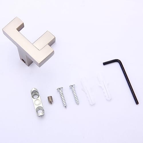5 Pack Heavy Duty Coat Hook - color: Chrome