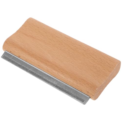 Ergonomic Horse Brush for Grooming Large Livestock Non-slip Handle Deshedding Tool and Cattle Moderate Curve Skin-friendly Cleaning Scraper with Massage Function