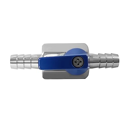 Beduan 3/8” Barb Ball Valve 304 Stainless Steel Mini Shut Off Valve for 3/8 ID Hose Water Gas Fuel Drip Irrigation and Aquariums - size: 3/8" Hose Barb