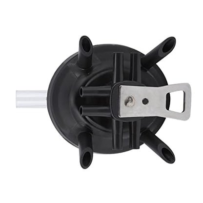 240cc Cow Milking Claw Replacement for Milking Machine | Food - Grade PC for Safe & Hygienic Dairy Use | Adjustable Pressure Valve for Efficient Cow Milking | 5.1in, 22.9oz