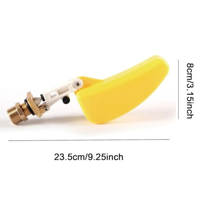 Float Valve Water Control Quick Connect Upgrade Replacement 1/2 inch Fill Float for Waterer Bowl Livestock Tool Dog Fountain