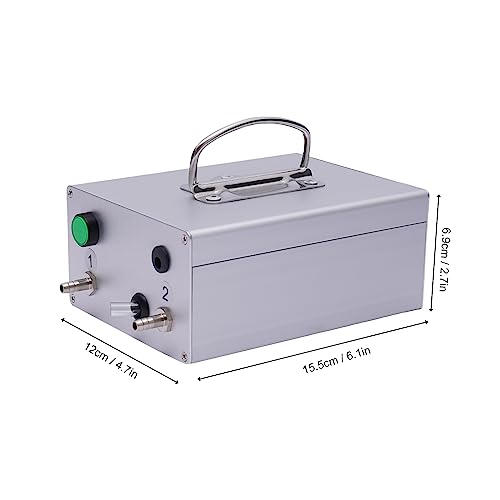 5L Goat Milking Machine, Goat Electric Milking Machine Pulsation Vacuum Electric Milker Portable Livestock Milking Machine with Stainless Steel Milk Bucket and 2 Teat Cups for Goat