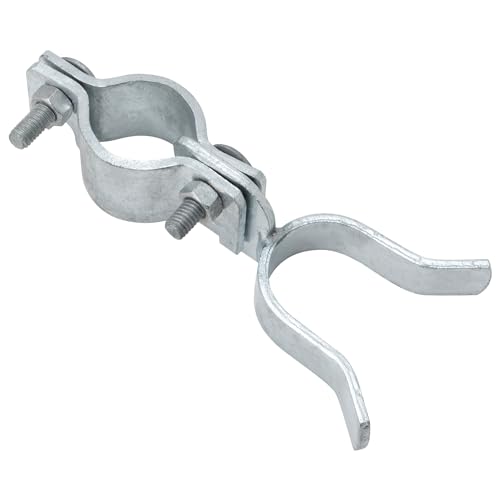 VIVIDA Chain Link Gate Latch 1-3/8" x 1-3/8", Chain Link Fence Gate Fork Latch, Galvanized Farm Fence Lock, 1 PCS - size: 1-3/8" x 1-3/8" (1 PCS)