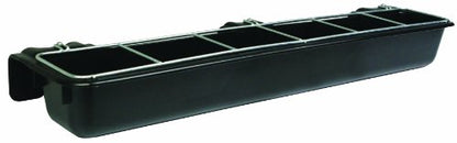 Little Giant® Hook Over Goat Trough | Fence Feeder Trough | Hook and Mount Feeder | 9 Quart