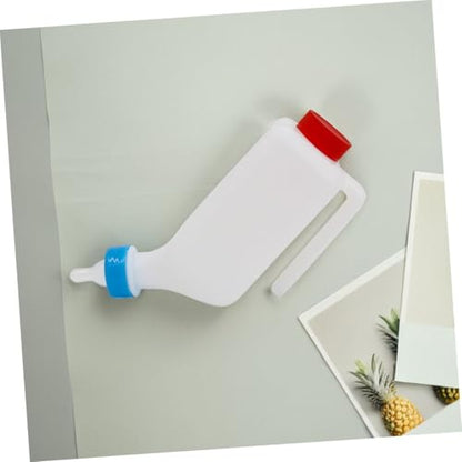 Abaodam Calf Sheep Feeder Machine Piglet Nursing Bottle Lamb Milk Bottle Efficient Feeding for Small Animals