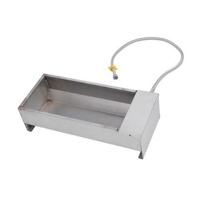 ZJchao Large Capacity Automatic Livestock Trough, Animal Drinking for Geese, Cows & Poultry, 19.69 x 8.27 in, Compatible with Farm Breeding Places