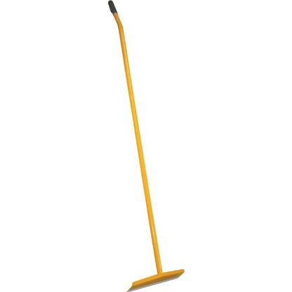 FarmTek Livestock Hoe w/Blade - 60 Inch Handle (Stainless Steel) | Heavy-Duty Blade, 60-Degree Angled Scraper, Professional Stall Sanitation, Corrosion-Resistant Build