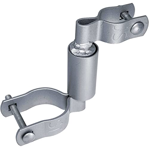 Chain Link Gate Spring Closer for 1-7/8" OD Gate Post and 1-3/8" OD Gate Frame - Self Closing Gate Spring Closer - Gate Closer Includes Bolts - Econ 2 Pack - size: 1-3/8" X 1-7/8" 2 Pack