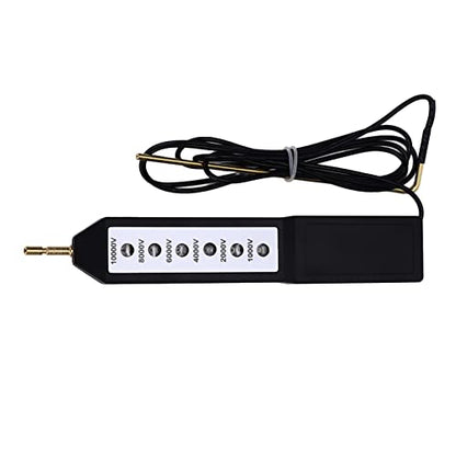 Electric Fence Tester Electric Fence Tester, Electric Fence Meter Voltage Meter 10KV Portable Tool with 6pcs Light for Farm