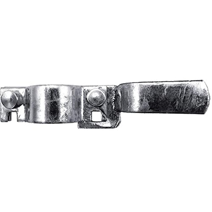 1-5/8" x 1-5/8" Chain Link Fence Gate Fork Latch - Fence Gate Latch - Galvanized Fence Gate Latch with Hole for Padlock - size: 1-5/8" x 1-5/8"