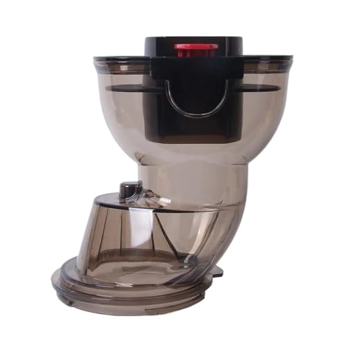 Large Feed Chute Juicer Parts Feed Port Cover Screw Auger Filter Juicing Cup and Replacement Accessories(WHITE) - color: White
