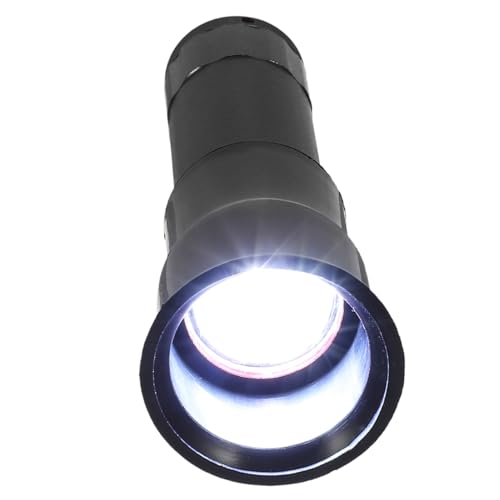 Hemobllo Handheld Egg Candling Lamp Portable Led Cold Light Egg Candler for Chicken Duck Goose Incubation Embryo Inspection 4.01X1.41X1.41 Inch - color: Black