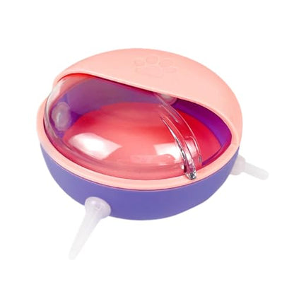 Newborn Small Animal Milk Feeders for Nursing 4 Nipples Self Feeding Bowl Multiple Pet Nursing Bowl Feeding Tool - size: B