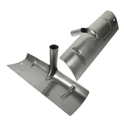 2pcs Thickened Metal Cleaning Shovel Multi-use Scraper Shovel for Farm Dung Rake Heavy Duty for Farm Tools