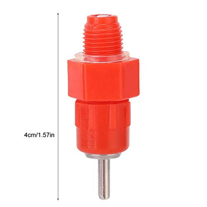 100Pcs Chicken Feeder Nipples, Poultry Nipples Automatic Chicken Water Nipple Drinker Poultry Waterer Water Dispenser Poultry Hen Duck Goose Water Fountain Drinking Feeder