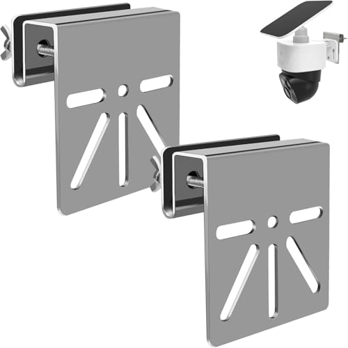 Stainless Steel Surveillance Camera Mounting Bracket, Pole Bracket, Camera Housing Bracket, No Drilling Required, Adjustable, Easy Installation, Surveillance Camera, Cylindrical Bracket (NEW-2) - color: NEW-2
