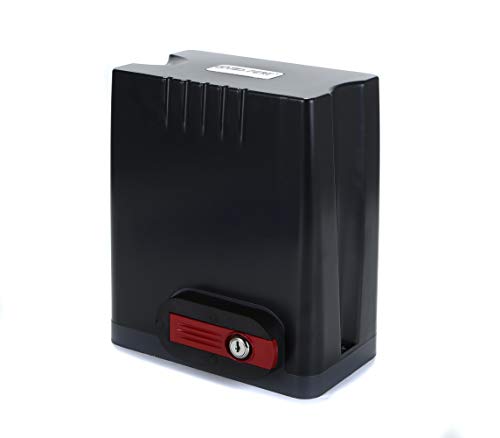 Sliding Gate Opener Kit with AC 110V/60HZ Motor, Remote Transmitter, Gear Driven Automatic Gate Operator (for 1350lb & 26ft Gate, DK1350-M) - size: DK1350-M