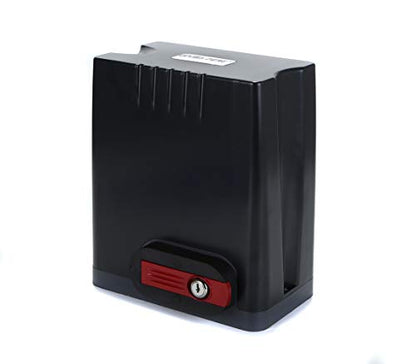 Sliding Gate Opener Kit with AC 110V/60HZ Motor, Remote Transmitter, Gear Driven Automatic Gate Operator (for 1350lb & 26ft Gate, DK1350-M) - size: DK1350-M
