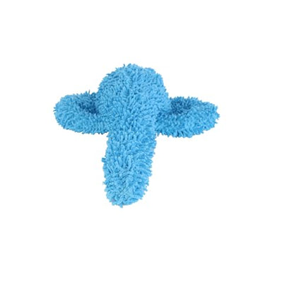 MIGHTY® 2 Pack Microfiber Medium Stingray Dog Toys | Ultra Durable Plush Toy with Multiple Layers & Reinforced Seams , Washable and Floats , Mighty® Construction - color: 2PK Blue Stingray