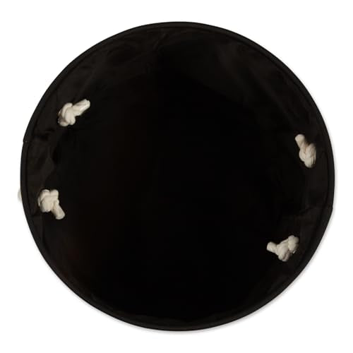 Bone Dry Pet Storage Collection Collapsible Bin, Black, Medium Round - color: Black, size: Medium Round