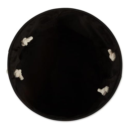 Bone Dry Pet Storage Collection Collapsible Bin, Black, Medium Round - color: Black, size: Medium Round