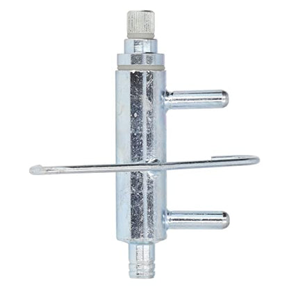 Milking Claw, 4 Milk Cup Holes 16mm Diameter Iron Galvanized Material Wear Rust Milking Machine Collector, Cow Milker Claw with Hook Design for Dairy Cattle