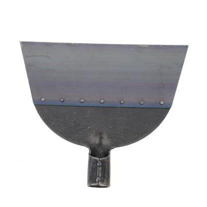 LIOOBO Practical Fowl Manure Push Shovel Long Handle Cleaning Tool for Garden Heavy Duty Head - size: 30X27X2.5cm